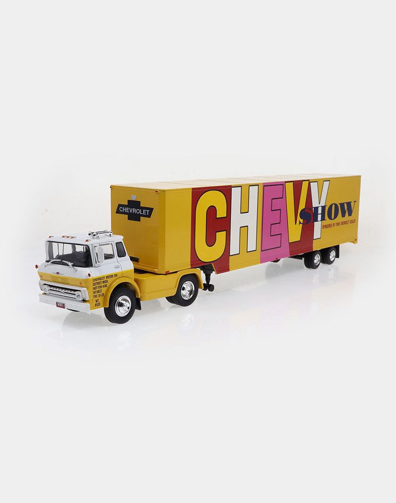 Semi-remorque Américain N°31 – Chevrolet Tilt Cab Series 60 1960 – Ixo Altaya 1/43