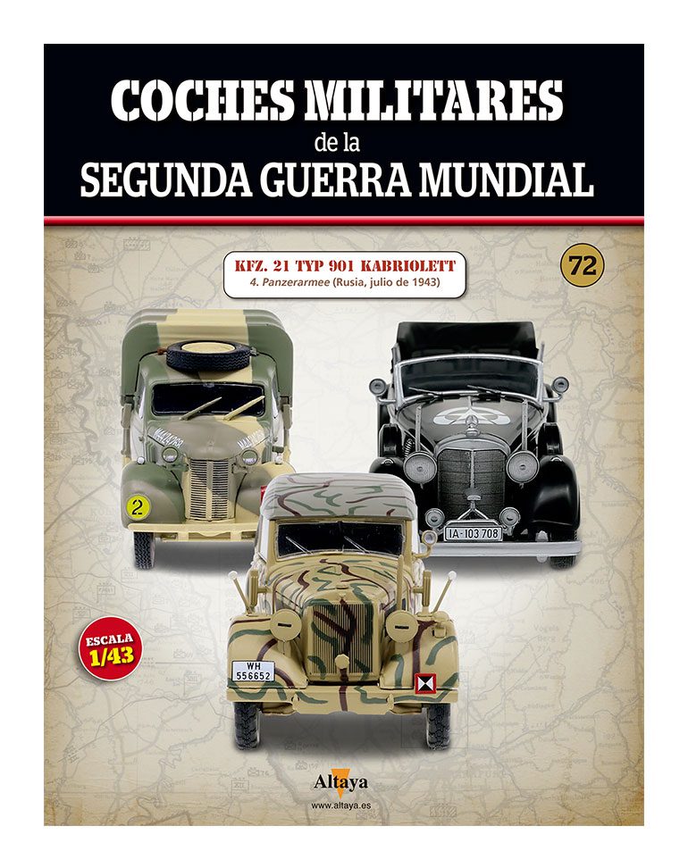 Toda la información sobre la colección coches militares de la Segunda  Guerra Mundial