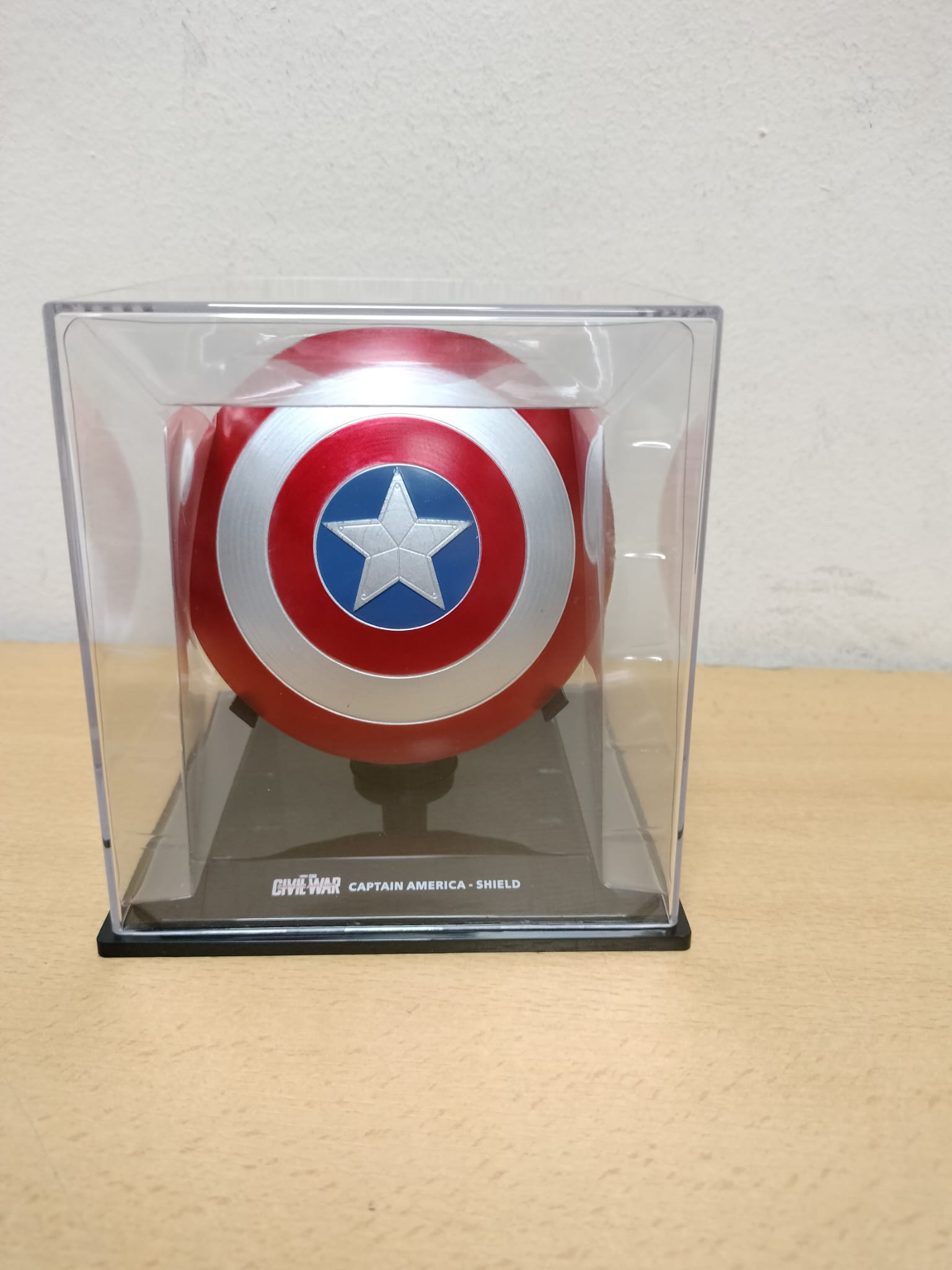 RÉPLICA Escudo Del Capitán América 17 Cm – Eaglemoss Marvel Movie Museum